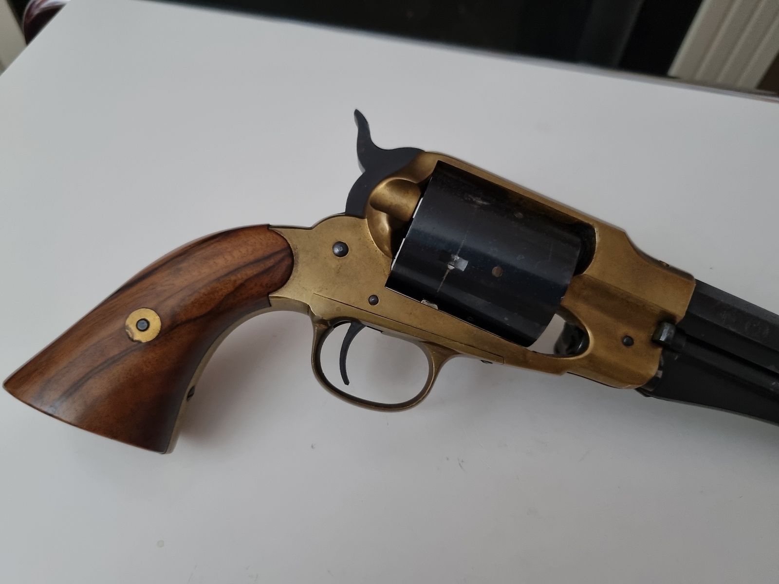 Western Remington New Army 9mm Knall Seltener Neumann Umbau PTB 304