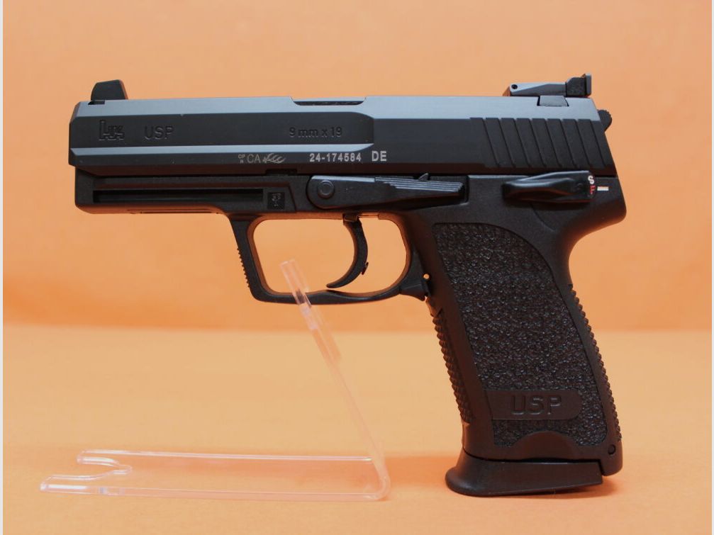 Heckler&Koch Ha.Pistolet 9mmLuger Heckler&Koch/H&K HK USP Custom Sport 108mm lufa/ mikrometrowy celownik (9mmPara/9x19), zdjęcie 1 z 3