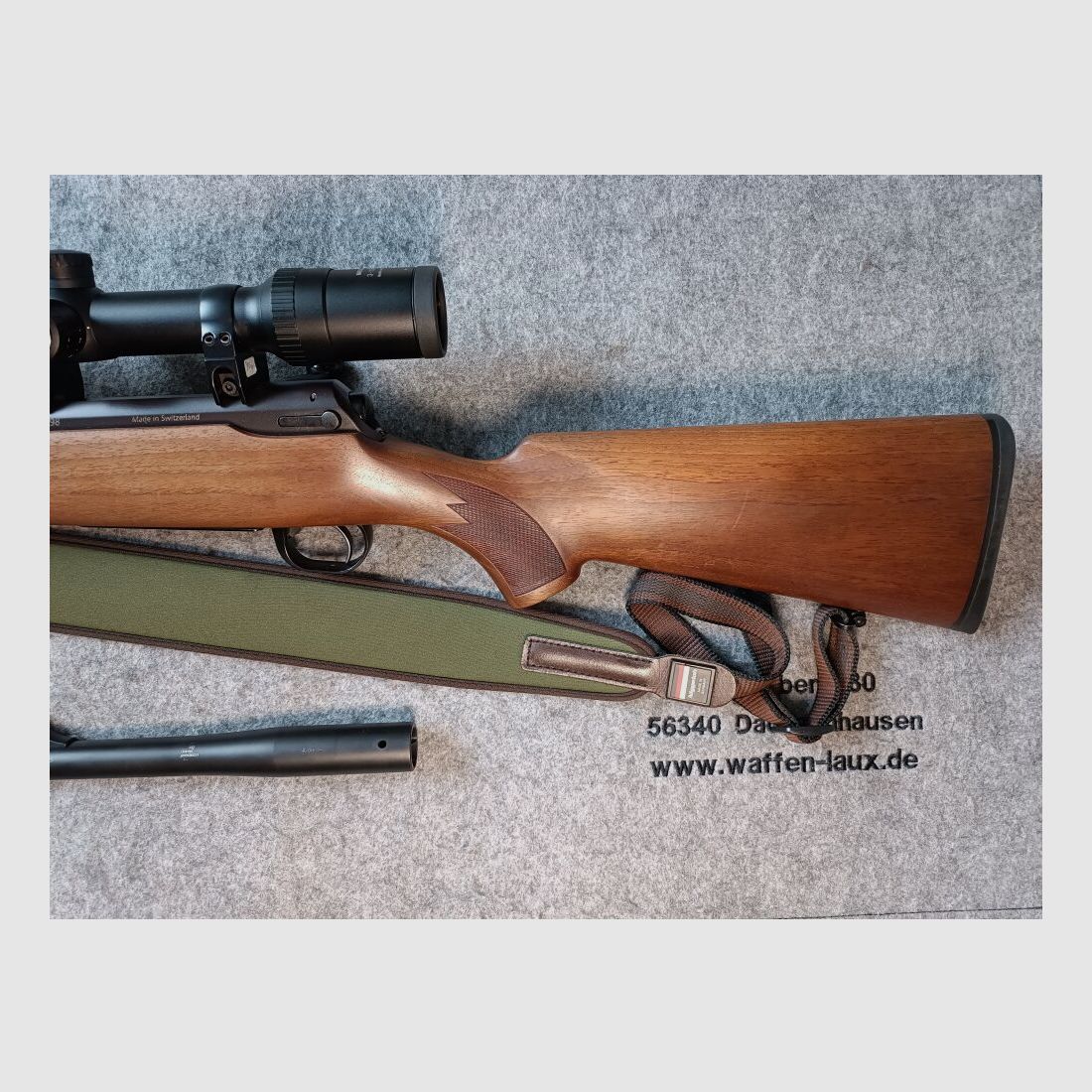 SIG Schweiz Mod. 98 AKAH mit Wechsellauf + SD Hausken + Meopta ZF