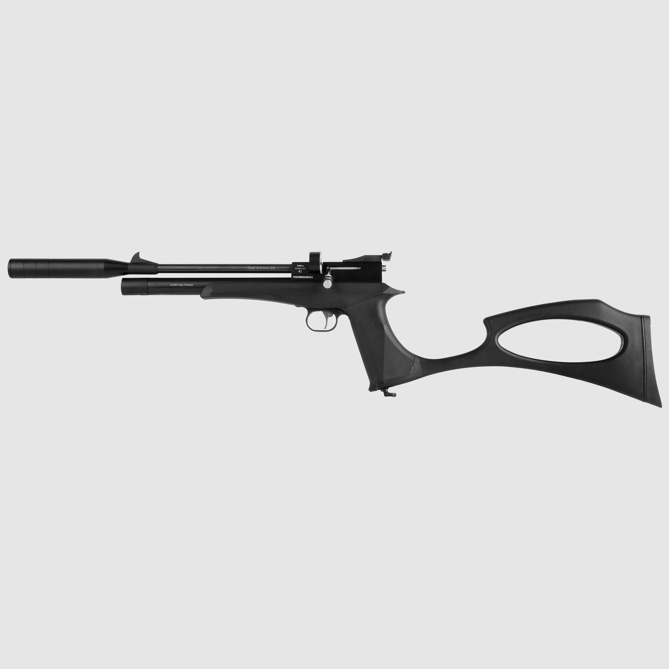 DIANA bandido negro 5,5mm incluido regulador - aire comprimido | PCP