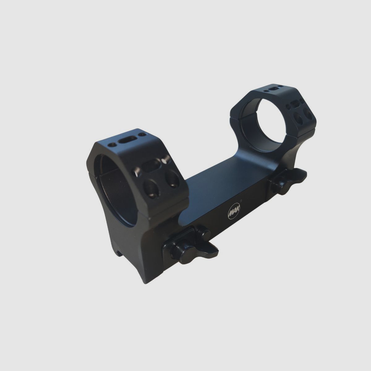 MAKuick Blockmontage Schnellspannung für Picatinny 34mm Ringe 23mm Bauhöhe mit Schnittstellen, Bild 1 von 3