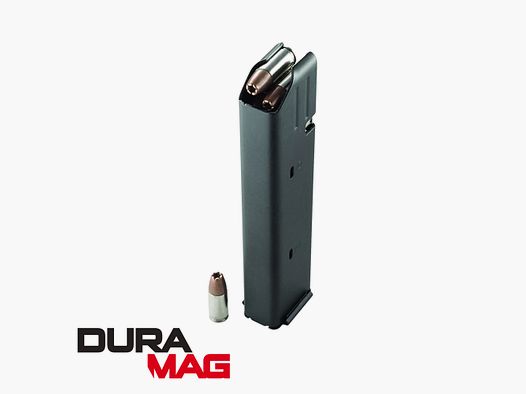 DURAMAG AR15 9MM COLT PATTERN STYLE Magazine 20rd SS BLK