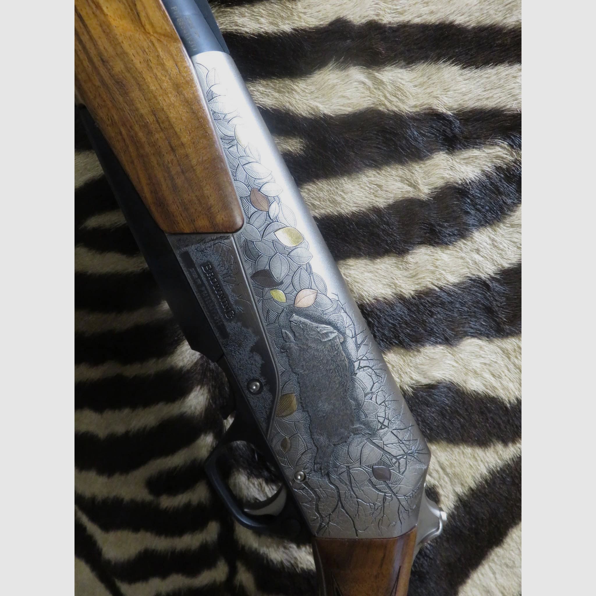 – LIMITIERTE AUFLAGE – Büchse BROWNING Bar 4X Herbst Bayerisch Grad 4 Kal.300wm Lauf 61 cm gewinde, Bild 7 von 11
