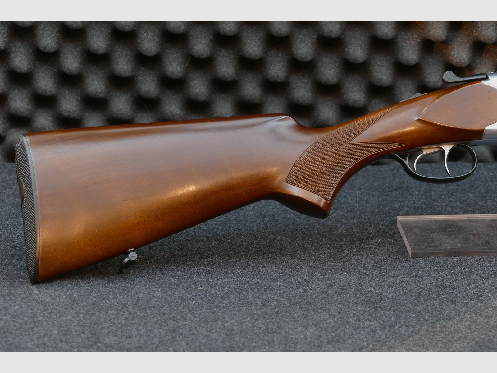 Luger – escopeta de doble cañón, cal. 12/70, perdigones de acero hasta 3,25 mm