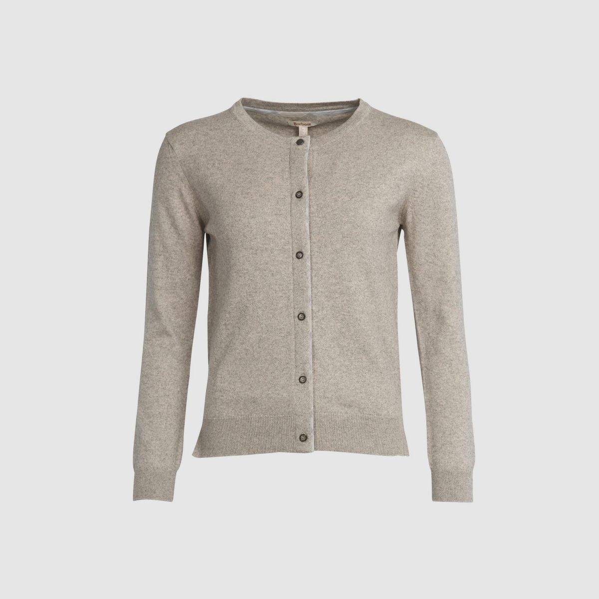 BARBOUR Bredon Strickjacke Pale Grey Marl