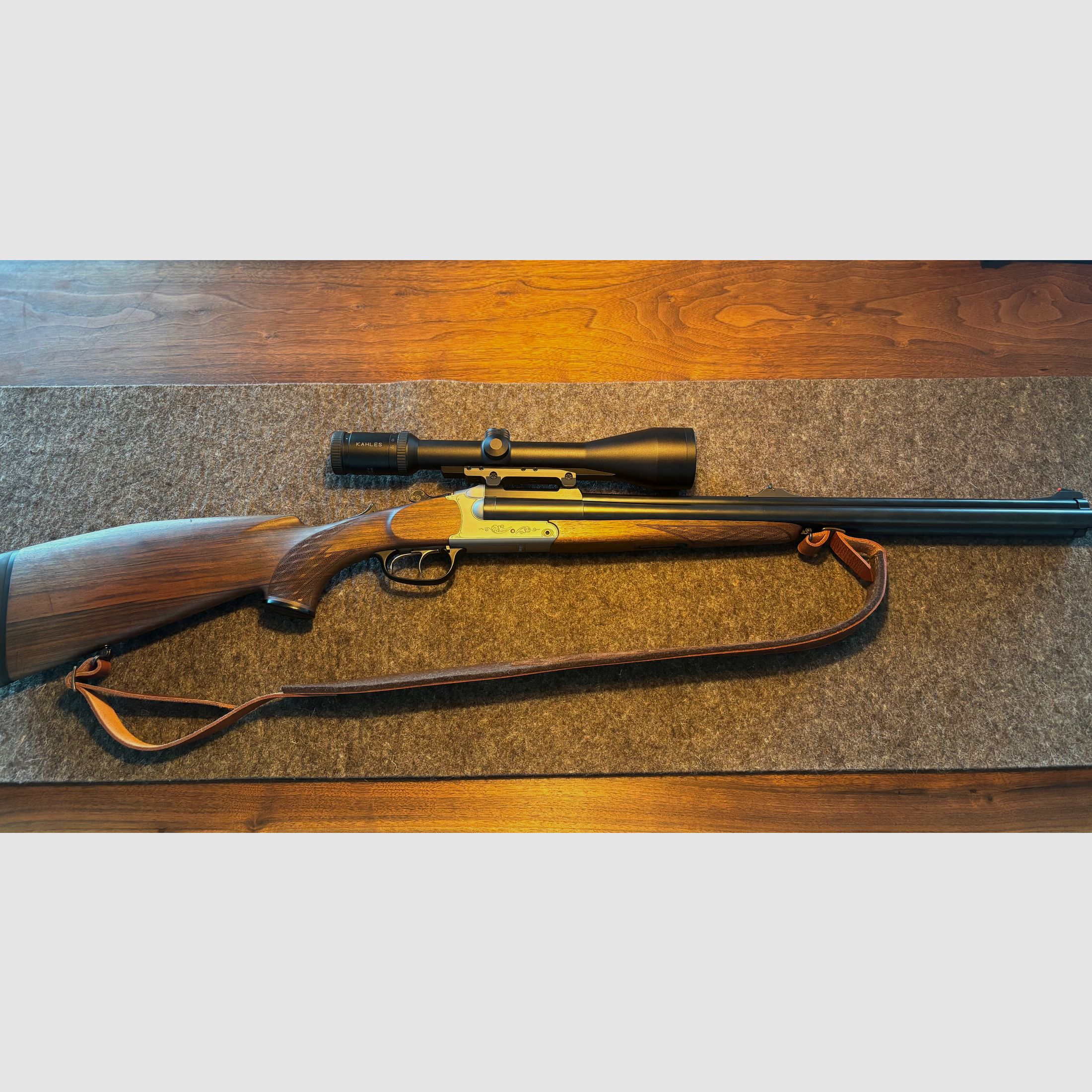 Blaser D99 Drilling Kal. .30R; 20/76; EL 5,6x52R in 1a Zustand 