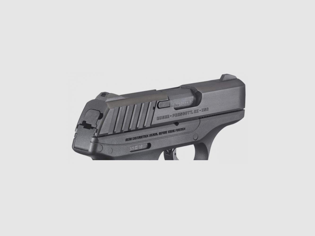 RUGER EC9 S OSSIDATO NERO 3,12'' 9X19mm, immagine 4 di 4