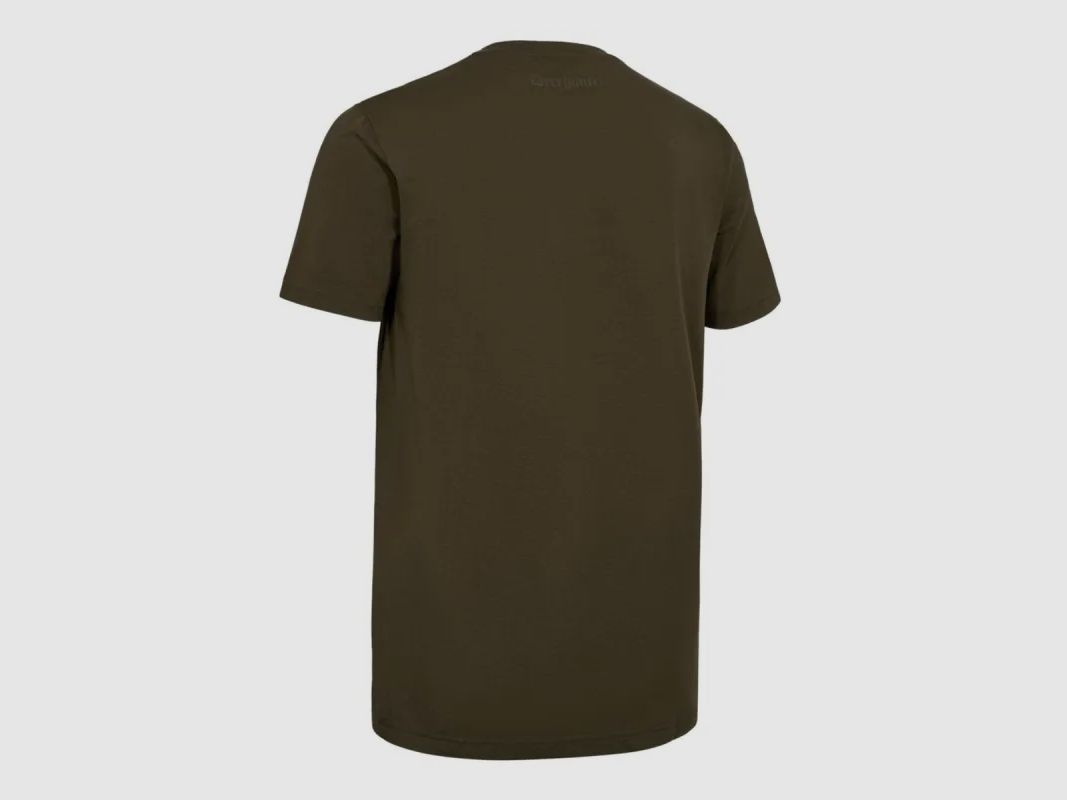 T-shirt Deerhunter ciervo caqui viscosa de bambú algodón stretch, imagen 3 de 10