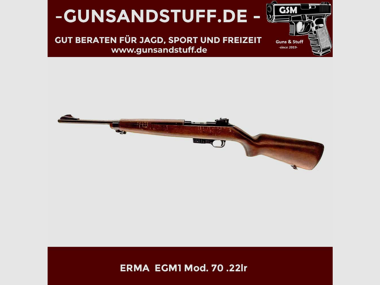 ERMA EGM1 Mod. 70 .22lr