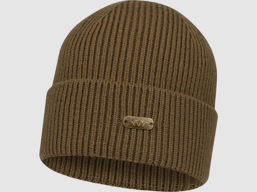 Blaser Tommy Rib Beanie Dark Olive, billede 2 af 4