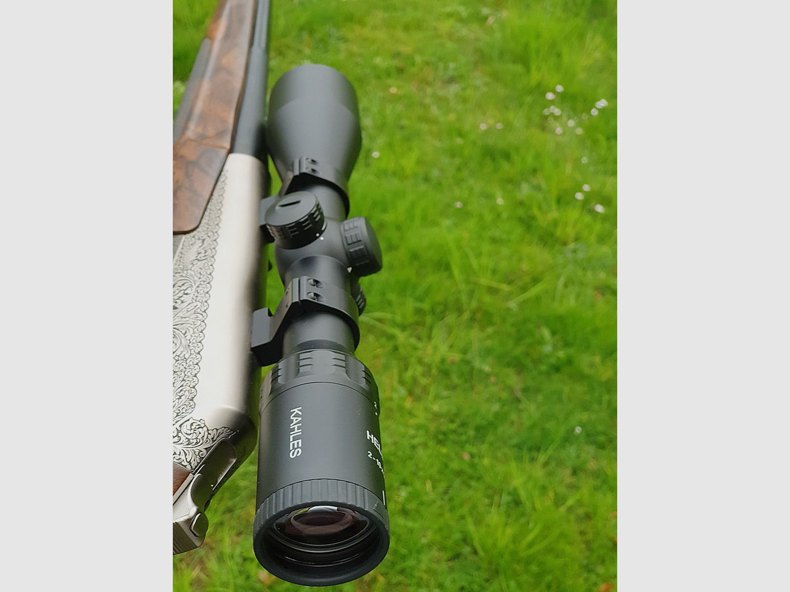 Rifle Browning BAR 4x Platinum 30-06, semiautomática + ZF Kahles Helia, HK 4+