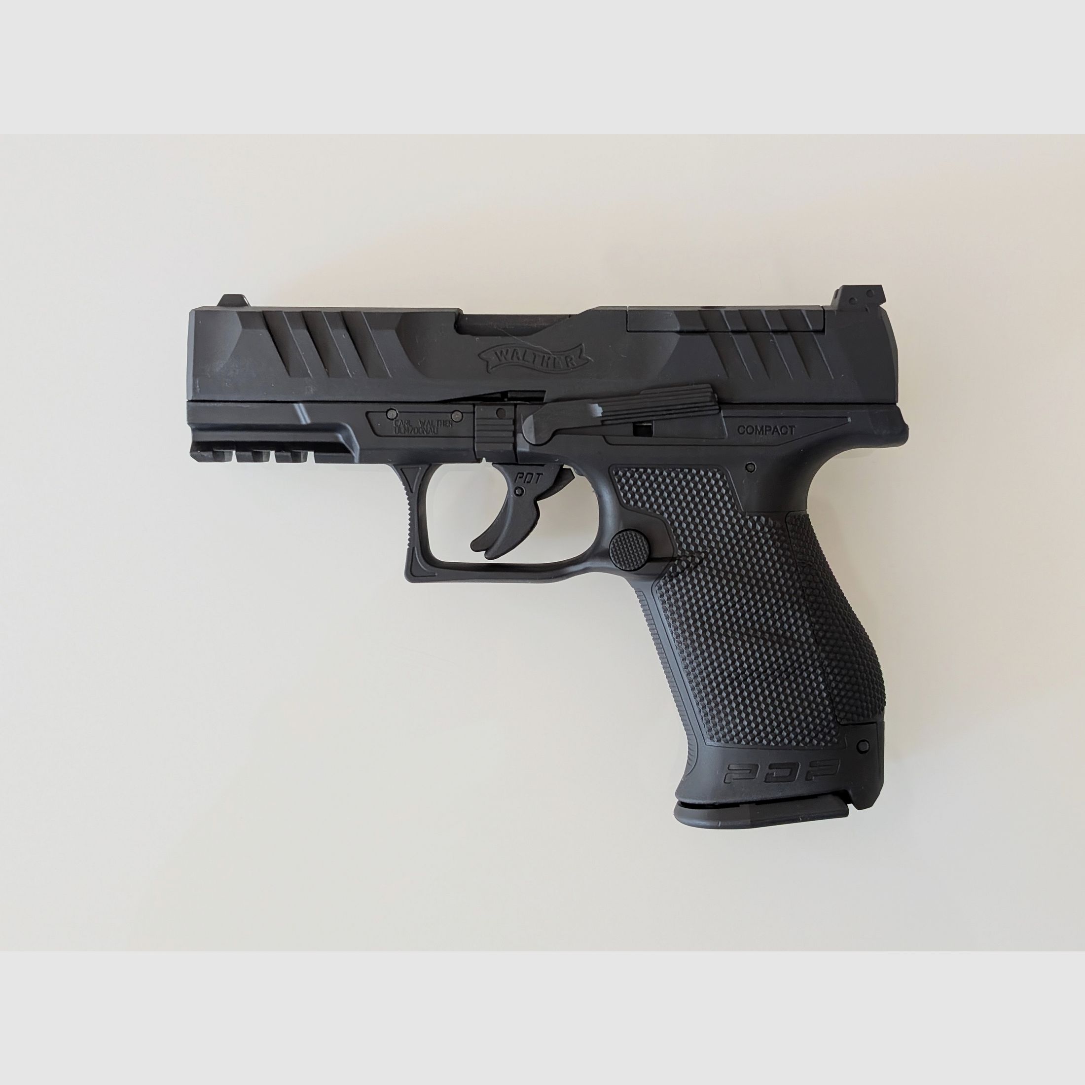 Walther PDP Compact 4" 6 mm, CO₂, < 2,0 J, Optics Ready