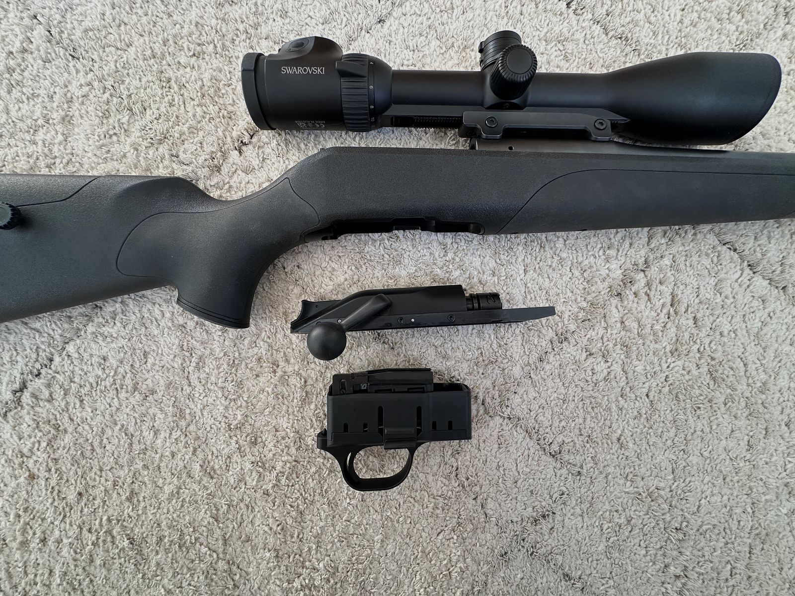 Blaser R8 .308, Swarovski Z6i 2-12x50