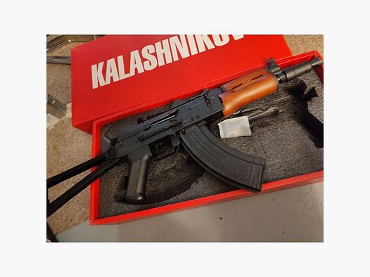 Ak74u ak-74u ak47 cypergun 4,5bb CO2 Replika Gewehr Kalaschnikow stahl