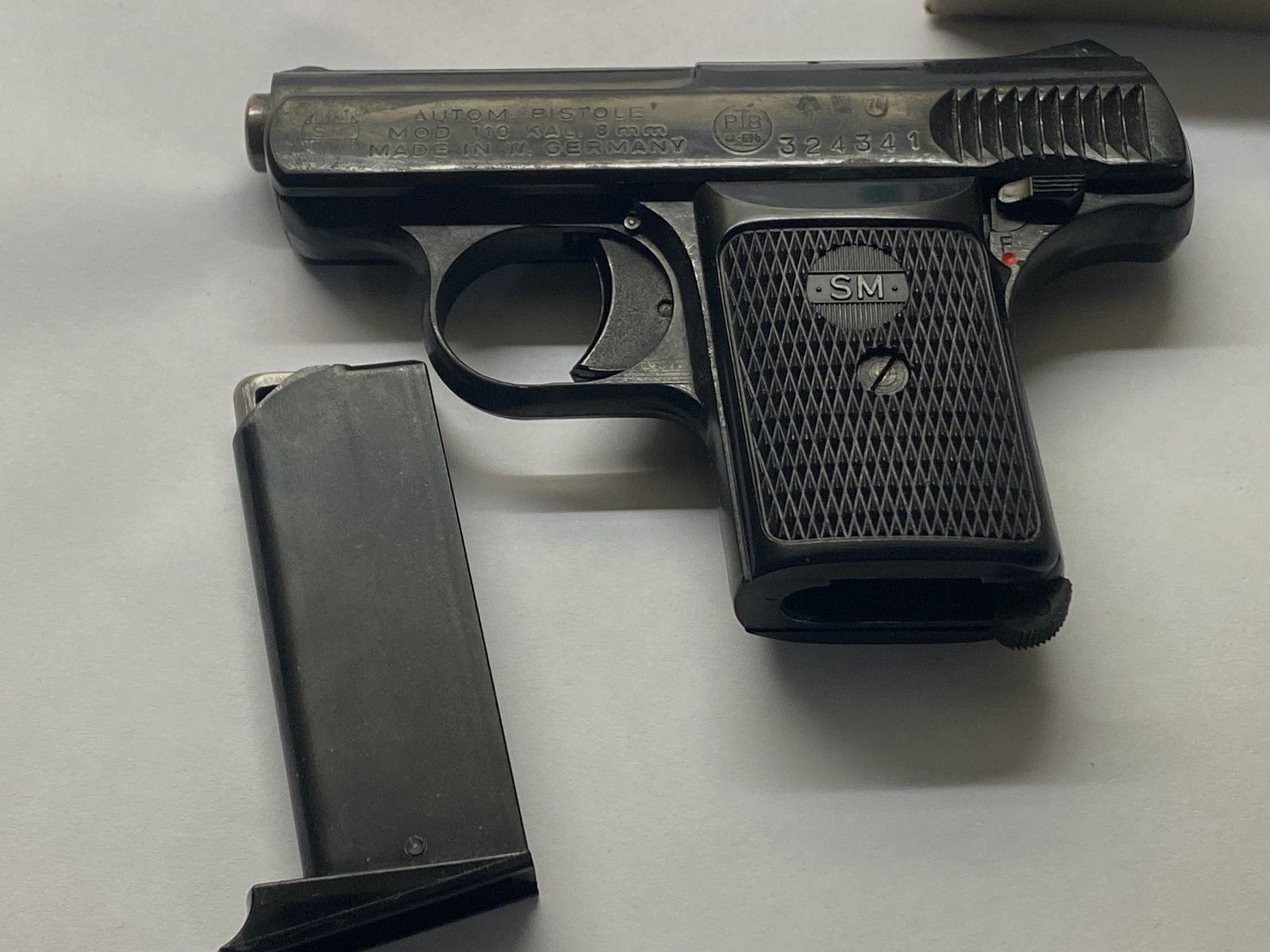 SM 110a blank firing pistol 8mm