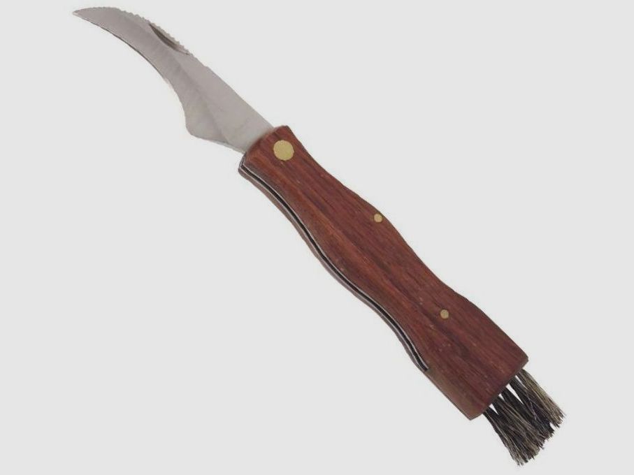 Pilzmesser mit Holzgriff