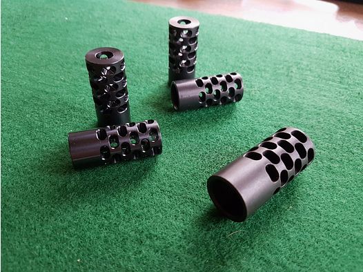 Hexa Brake Mündungsbremse M15x1, 19mm Durchmesser