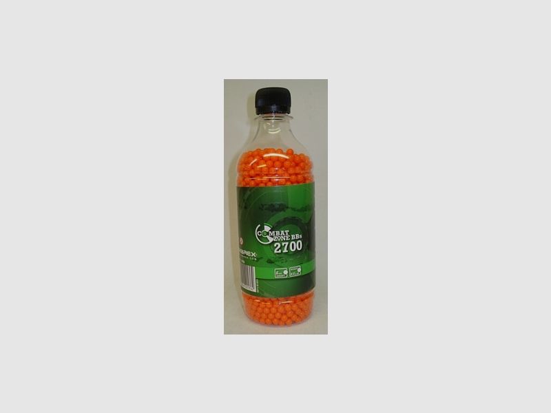 BBs 0,12g/2700stk/orange - Combat Zone/Flasche