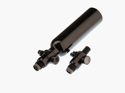 0,2 LITER Flasche inkl. 1100 PSI Regulator | 200 BAR/3000 PSI | HDR50 | HDP50 | HDS68 | HDX68 | HDR68  | Valken Milsig M17