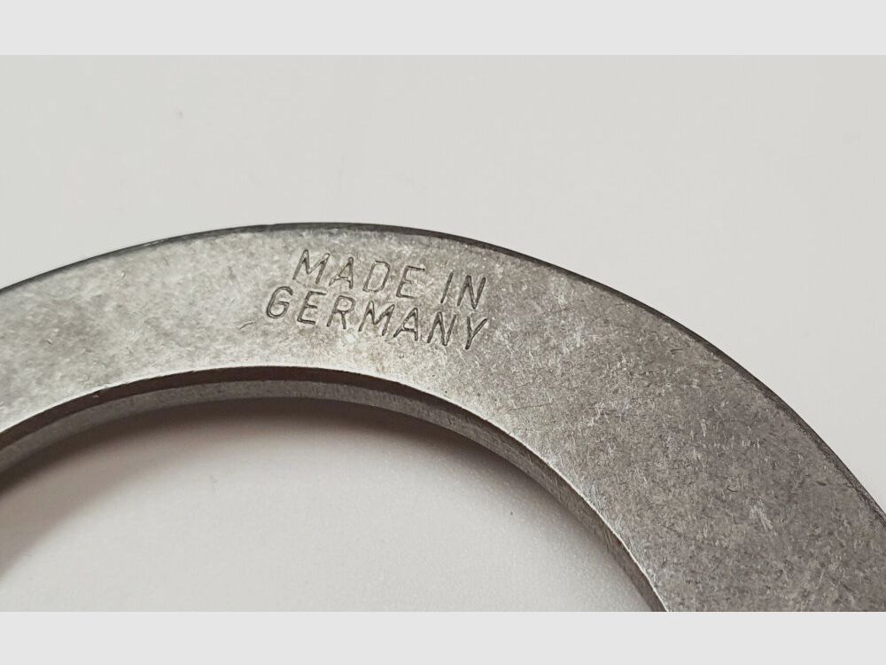 CLEJUSO Clemen & Jung e.K. Manette CLEJUSO No. 12 INOX, manette in acciaio inossidabile, made in Germany, usato