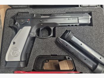 CZ 75 Pro Tuning Taipan Silver 9mm Luger