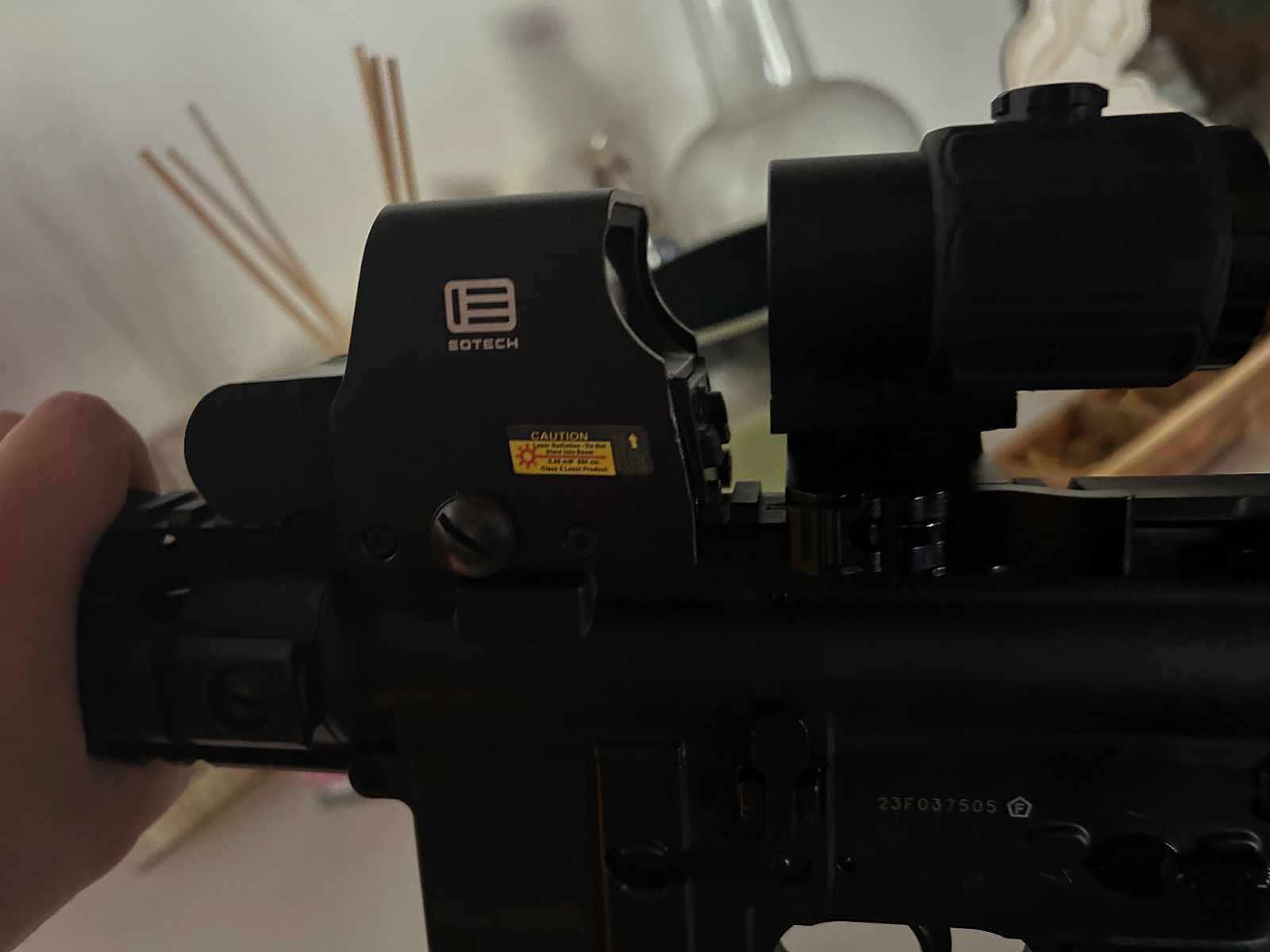 Crossman R1 CO2 mit EoTech 1/3x