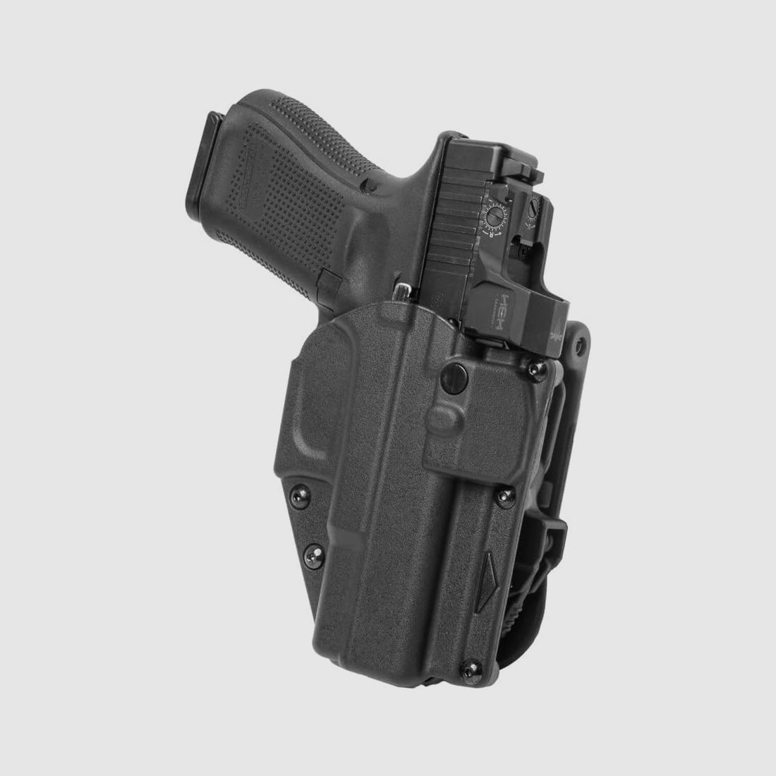 Rapid Force Level II Duty Holster für Glock 19 – ohne Licht – verriegelnde Gürtelschlaufe (Schwarz) Alien Gear, Bild 1 von 2