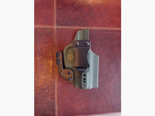 Black Trident Viking IWB Holster Kydex SFP9SK (OR) ungetragen, wie neu 