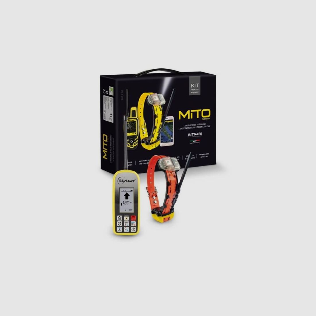 Bitrabi Kit MITO 5100 GPS + Palmare 103 Legend, image 1 sur 2