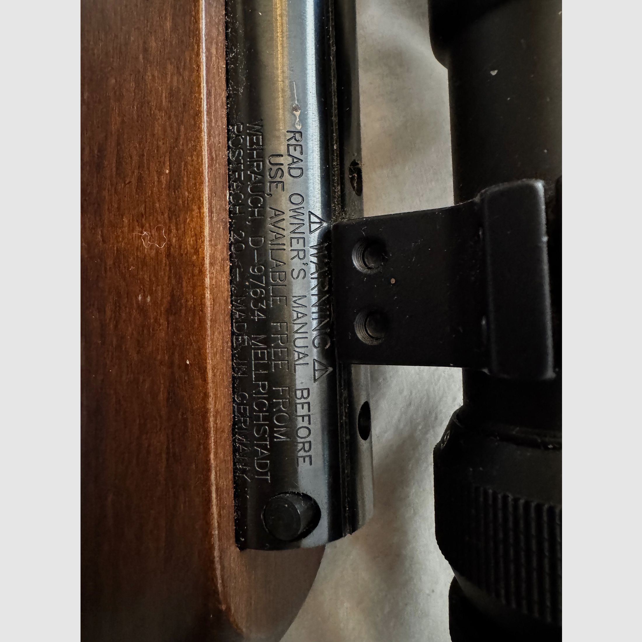 Weihrauch HW 57 mit Bushmaster Zielfernrohr