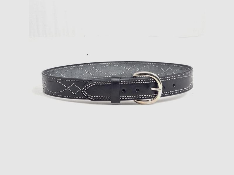 Belt Casual LS 111cm Black smooth