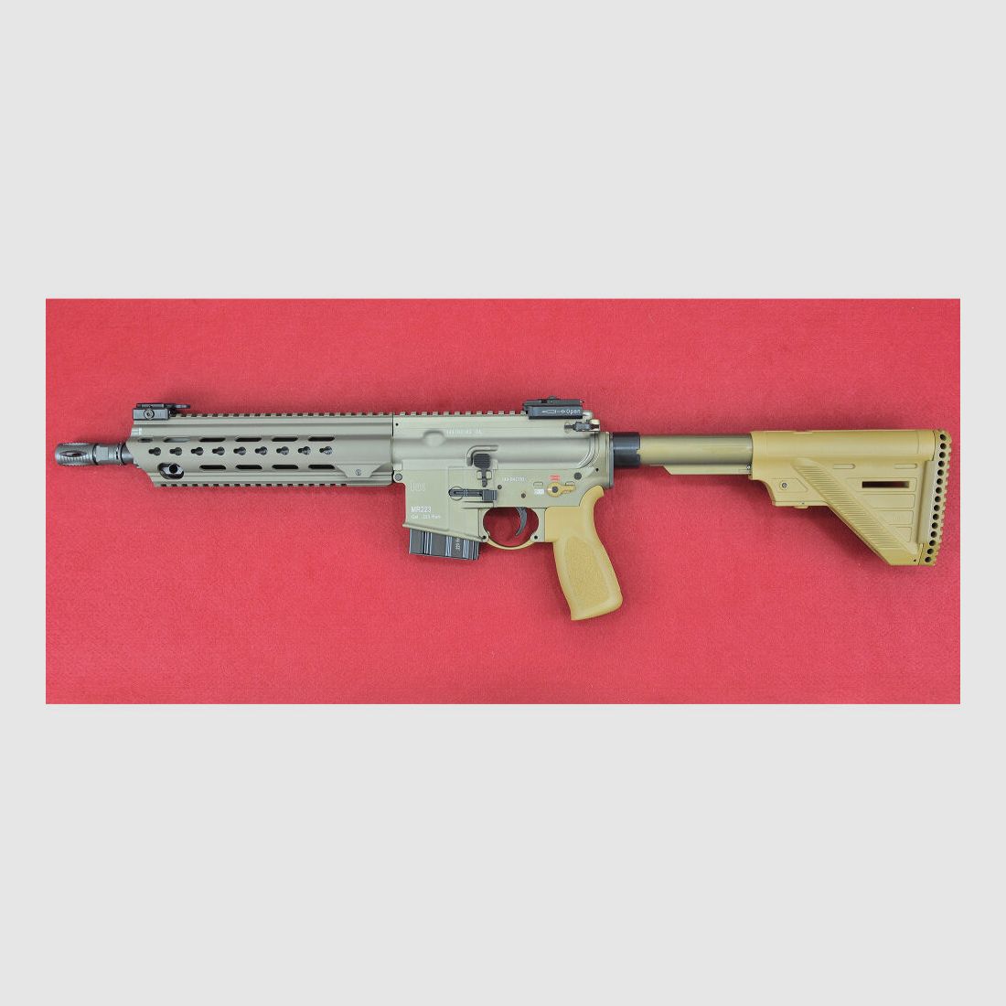 Heckler & Koch	 MR223 A3 Slimline 11" .223 Rem. sandfarben