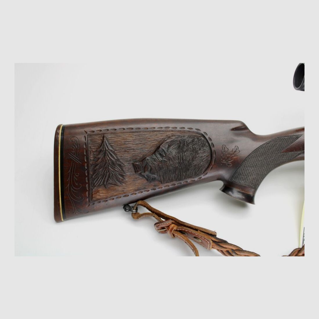 Rep. rifle Mauser 98 hunting conversion with Zeiss Diatal 8x56 and stock shortening 9.3x62