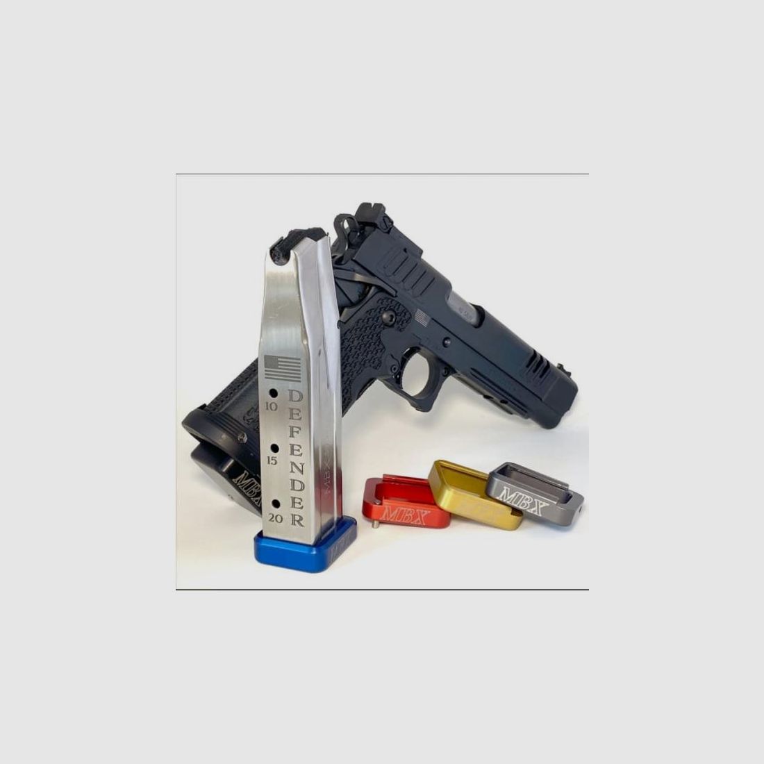 Check-Mate Magazin f. 2011/Infinity - 126mm 9mmLuger 17Schuss