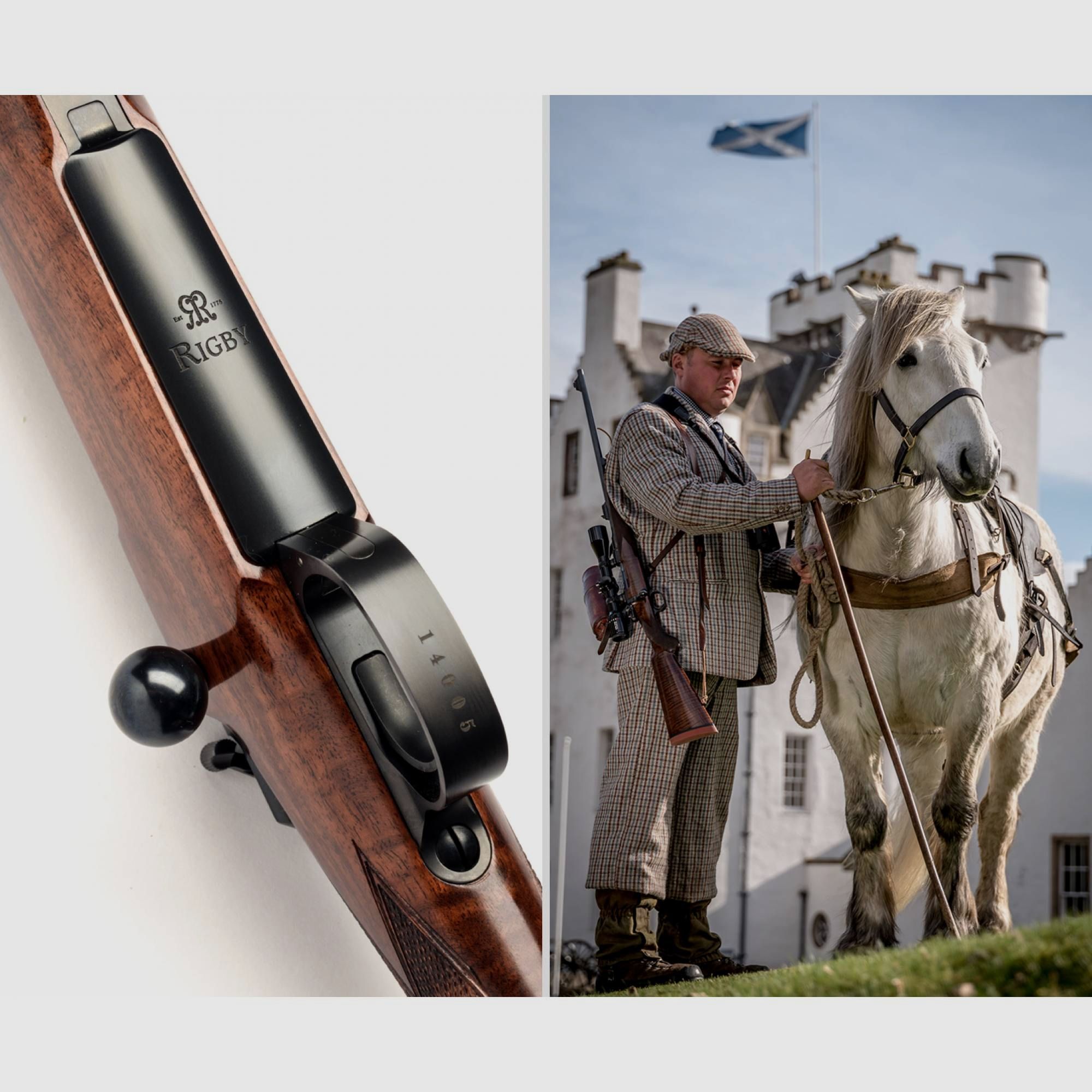 Rigby Highland Stalker .275 Rigby mit Mündungsgewinde