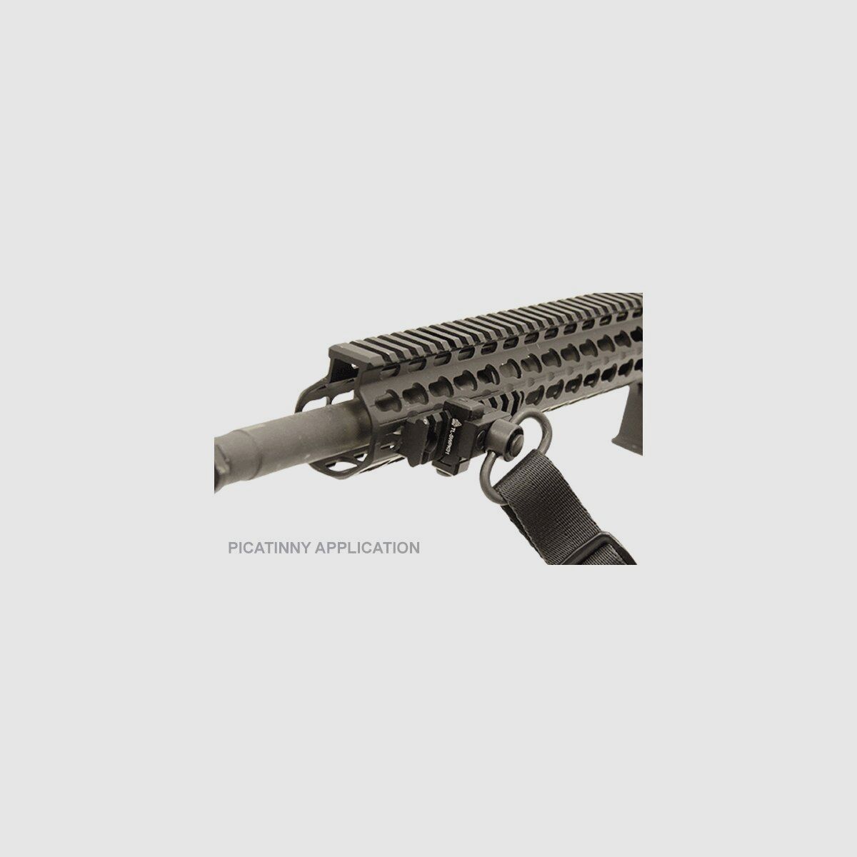 Adaptateur UTG compatible Picatinny-Keymod pour émerillon à détachement rapide de bretelle, image 3 sur 3