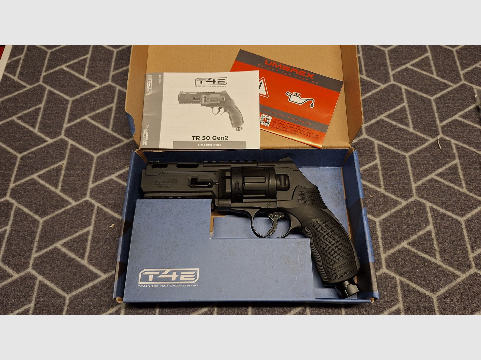 HDR50 Gen2 Revolver Co2 cal .50 - Premiumkit - Neu!