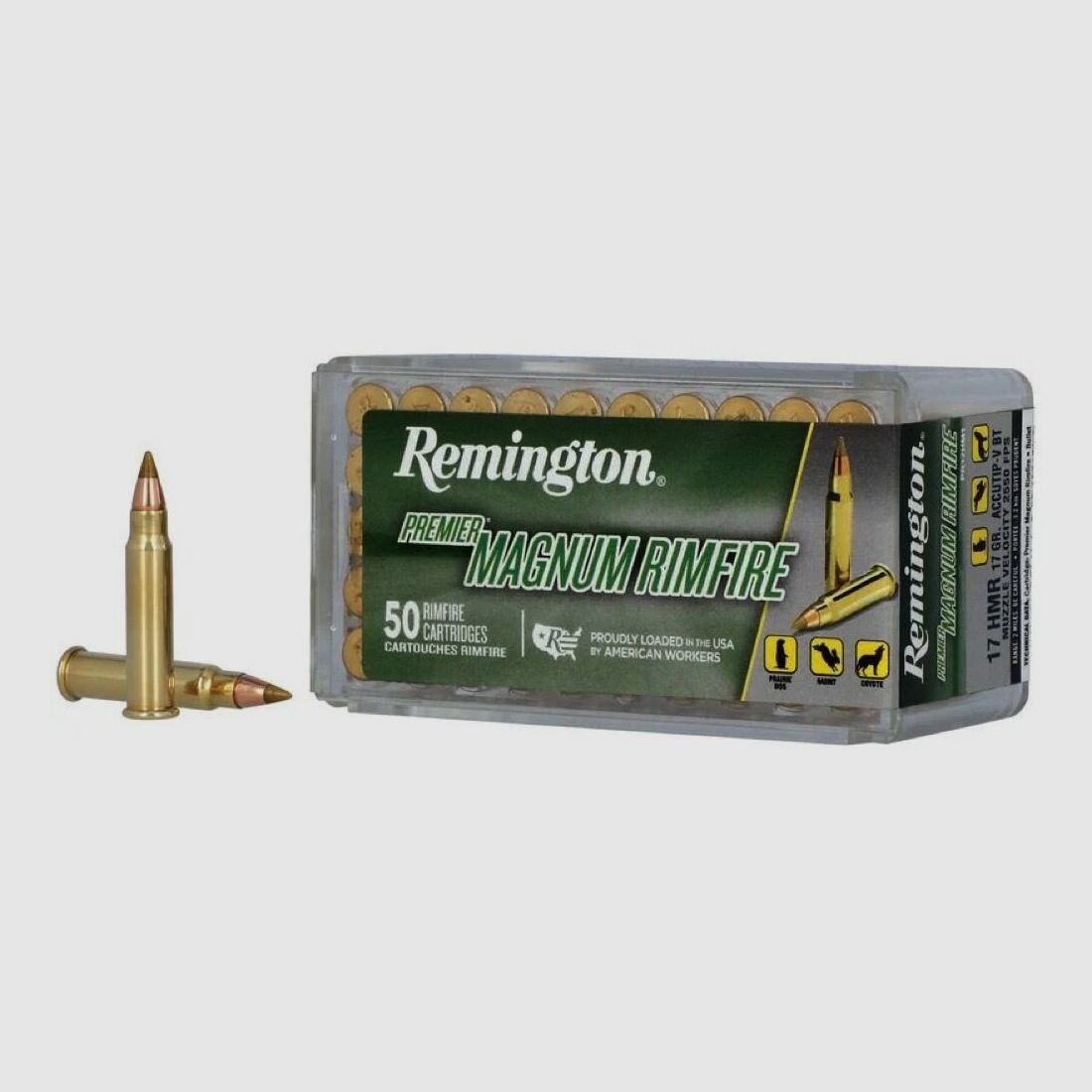 Remington Premier Mag Rimfire 17grs 50St .17HMR