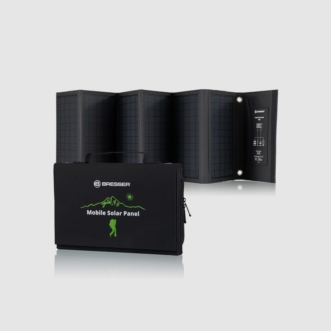 Bresser Mobilny Panel Słoneczny 40 Watt z Ładowarką USB