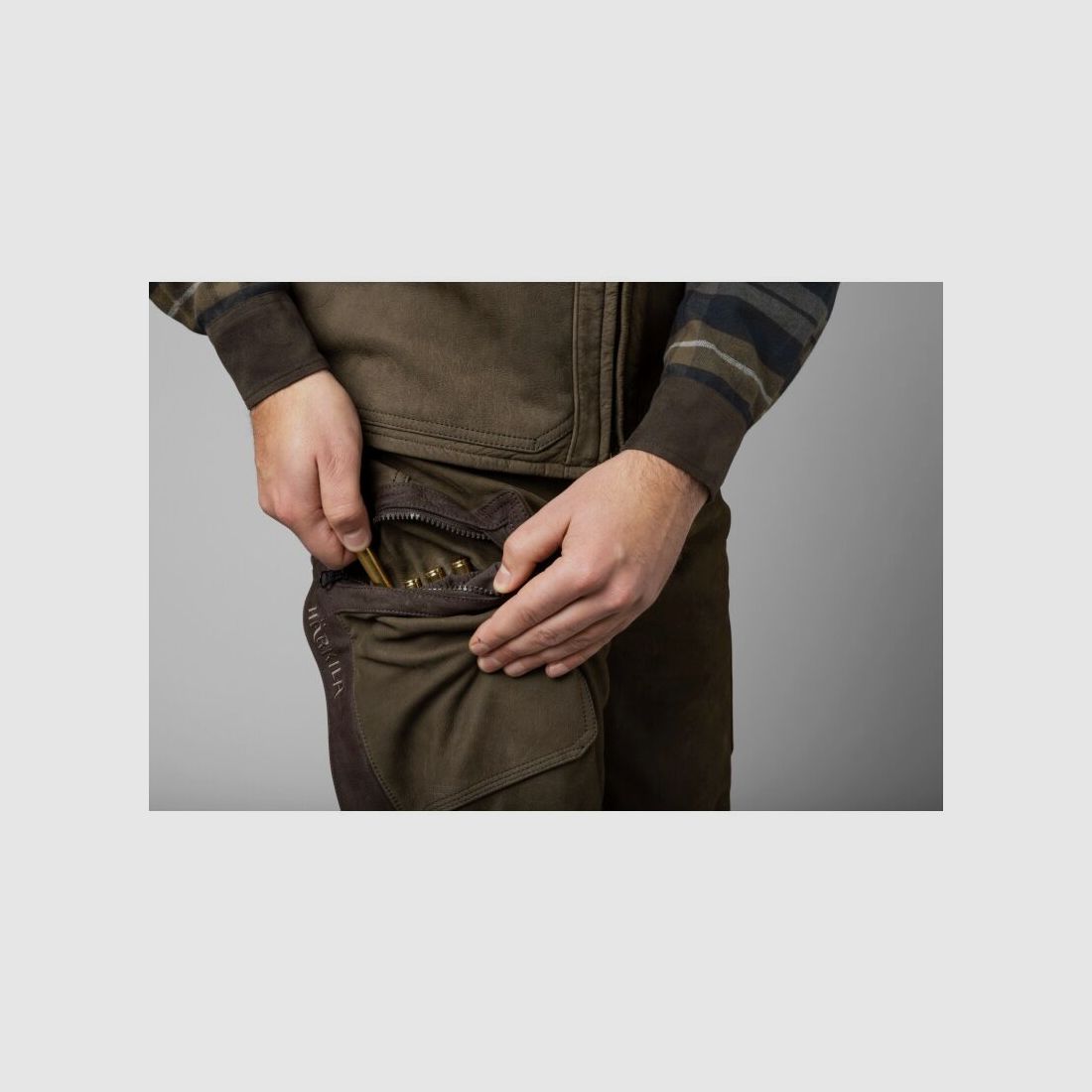 Härkila Herren Lederhose Pro Hunter