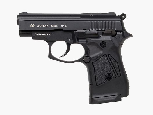 Zoraki 914 noir, calibre || pistolet SRS
