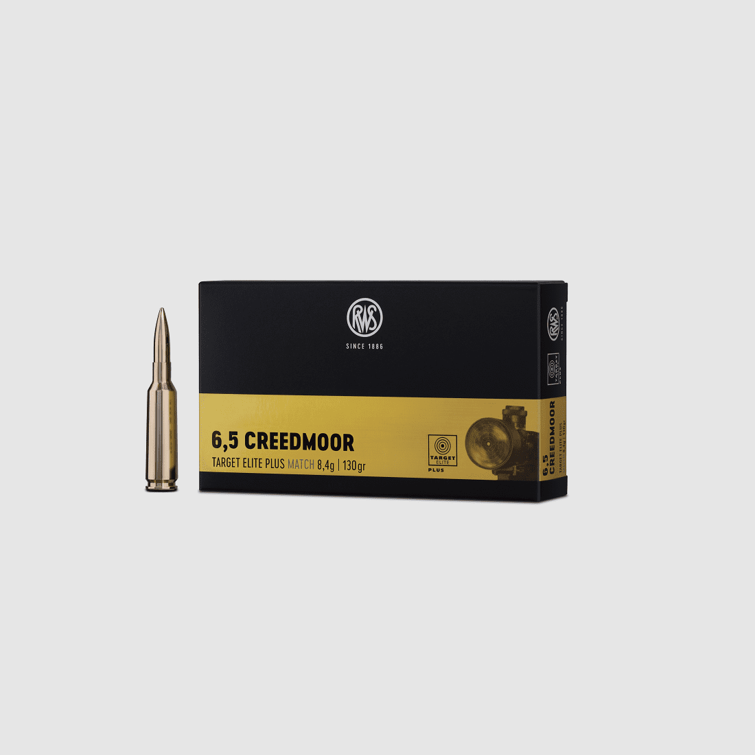 RWS 6,5 Creedmoor Target Elite Plus Match 130 gr. - 20 Stk.