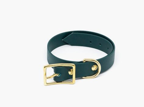 Stilhütte Halsband Biothane dunkelgrün