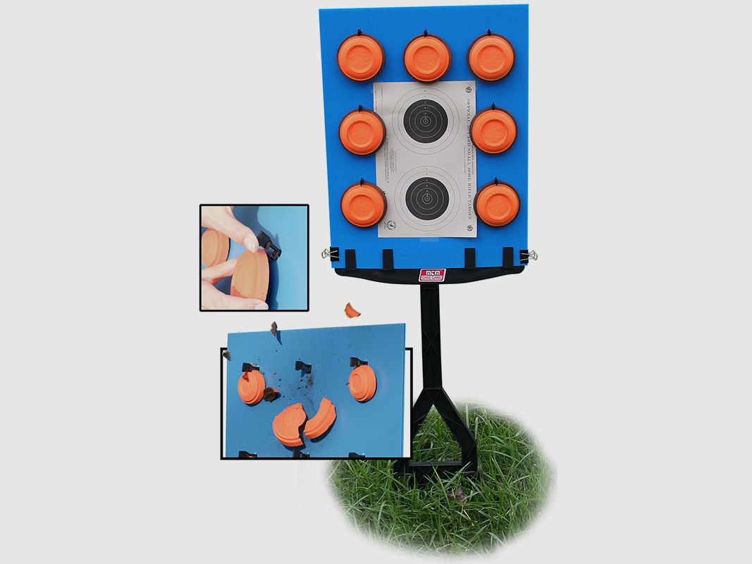 MTM Zielscheibenständer 3in1 JMTBB blau/schwarz