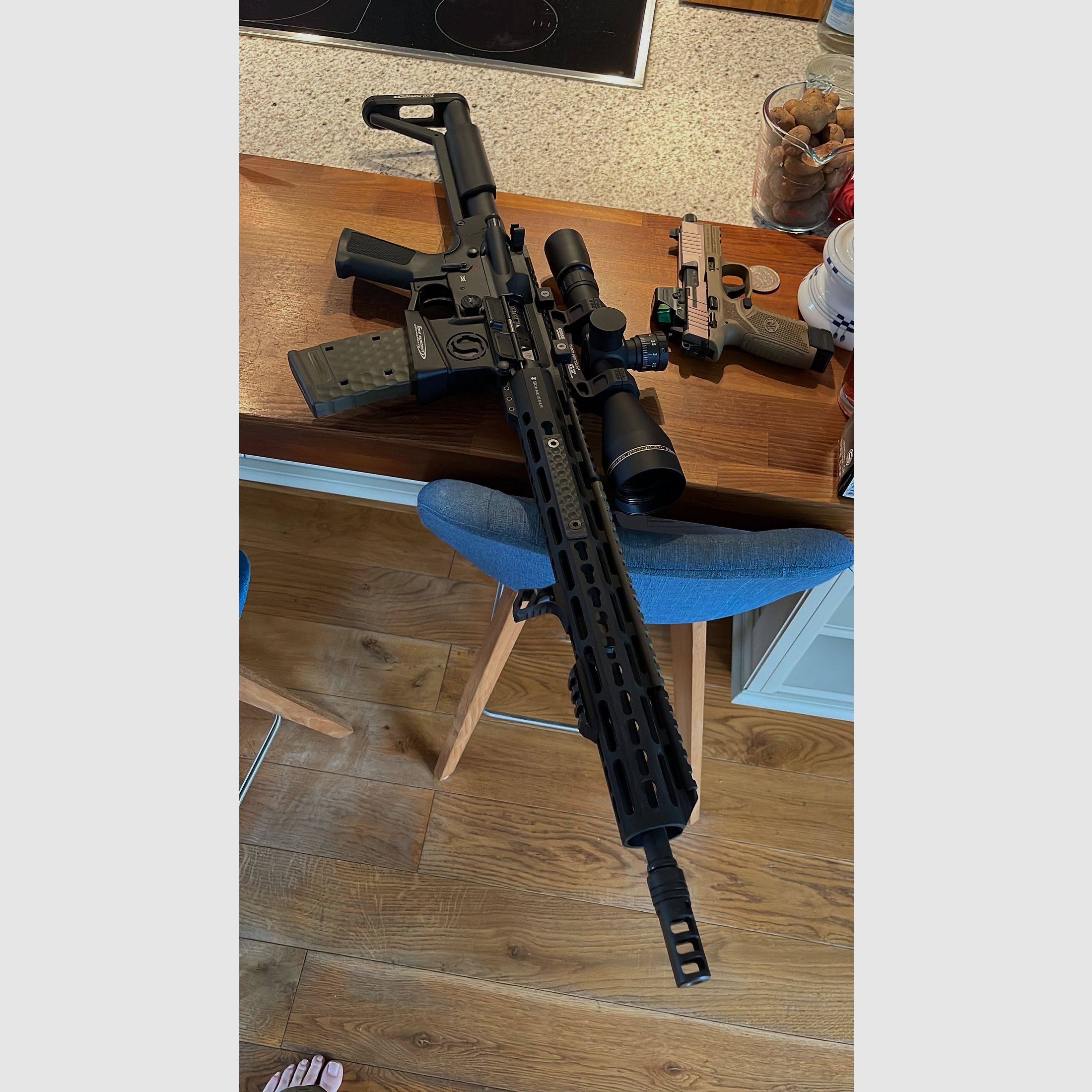 Toni System Magwell and enhanced Trigger Guard Mil spec TOP