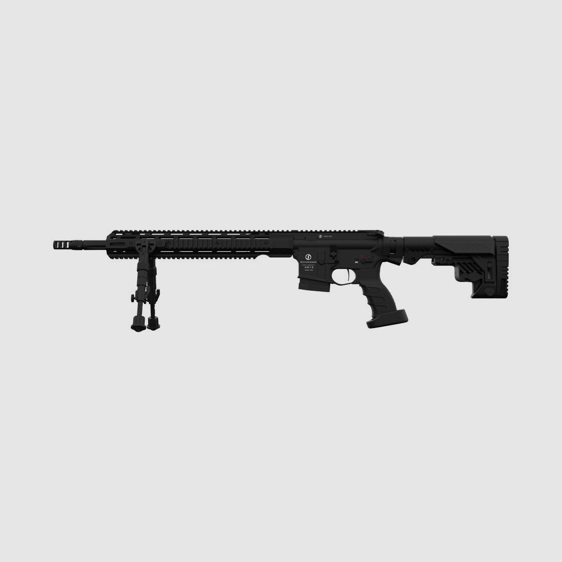 Schmeisser AR15 DMR 18 - .223 Rem - nero opaco