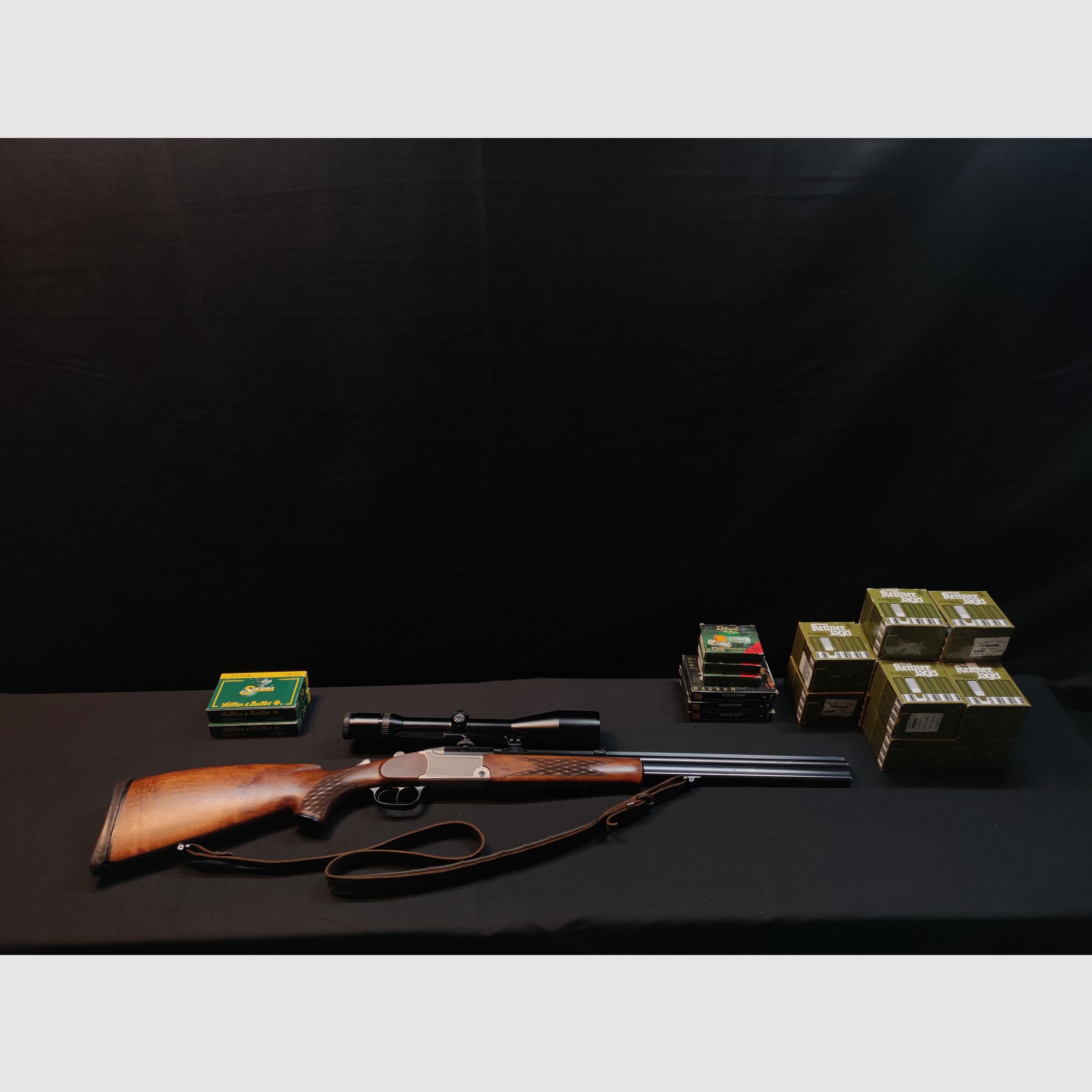 Blaser Mod. 700/88 Bockbüchsflinte - Zeiss Diavari ZM 3–12x56 T* – Sehr guter Zustand – inkl. Munition