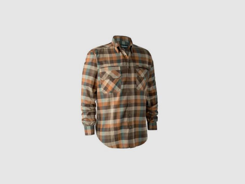 Bruin geruit shirt Deerhunter mod. James art. 8934 DEERHUNTER, afbeelding 1 van 2