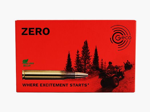 Geco 7x57R Zero 8,2 g/127 gr loodvrije geweerpatroon