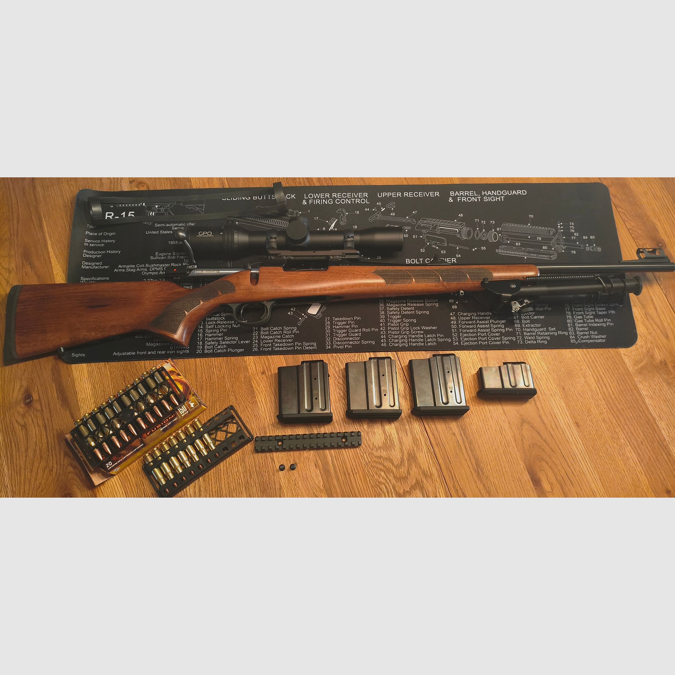 CZ 557 RANGER(R) in .308 WIN komplett mit GPO SPECTRA und DENTLER